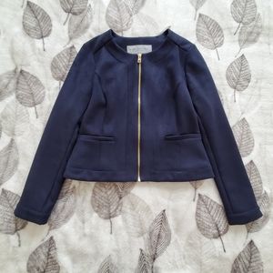 Marc New York Navy Suede Jacket Blazer